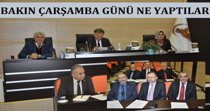 ÇARŞAMBA GÜNÜ NE YAPTILAR?