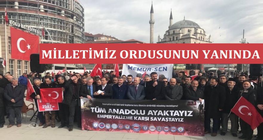 BU NECİP MİLLET ORDUSUNUN YANINDA