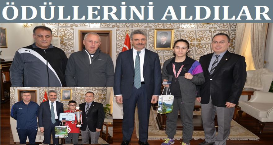 BAŞARILI SPORCULAR ÖDÜLLENDİRİLDİ