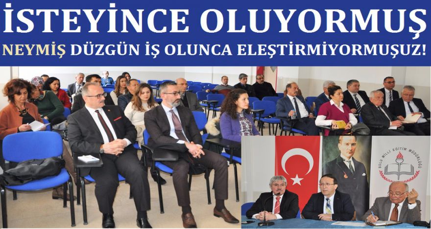 İSTEYİNCE OLUYORMUŞ
