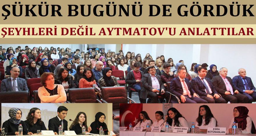 ÇOK ŞÜKÜR BUGÜNÜ DE GÖRDÜK