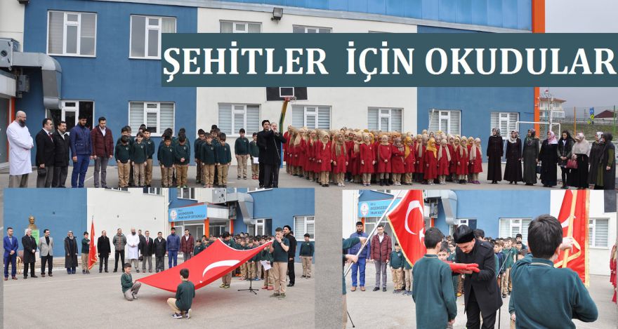ŞEHİTLER İÇİN OKUDULAR