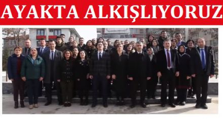 SAĞLIK ÇALIŞANLARINDAN ALKIŞLANACAK ÇALIŞMA 