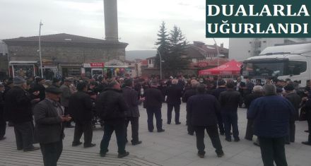 70. TIR GÖNDERİLDİ 