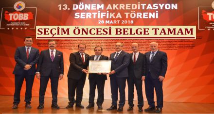 SEÇİM ÖNCESİ BELGEDE TAMAM 