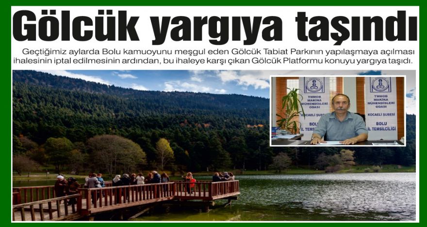 Gölcük yargıya taşındı