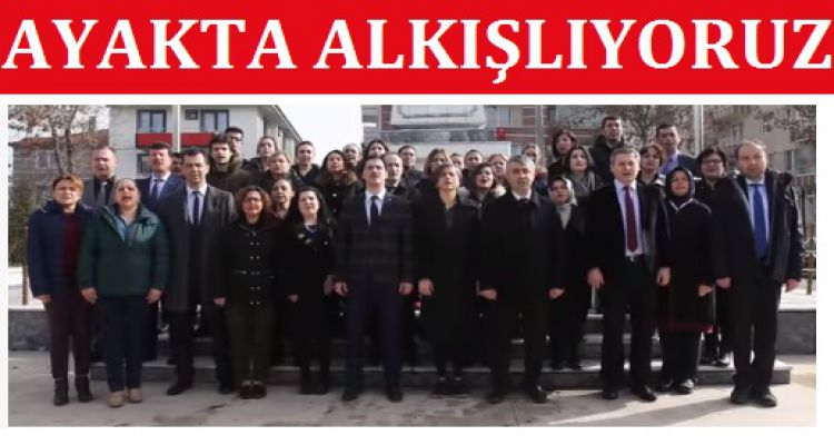 SAĞLIK ÇALIŞANLARINDAN ALKIŞLANACAK ÇALIŞMA