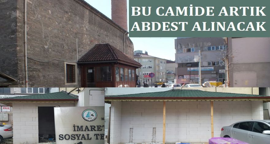 Bu Camide Artık abdest alınacak