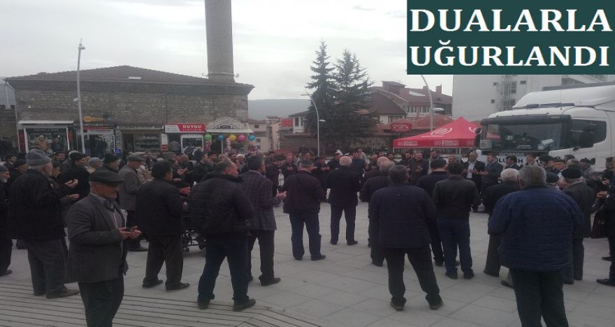 70. TIR GÖNDERİLDİ