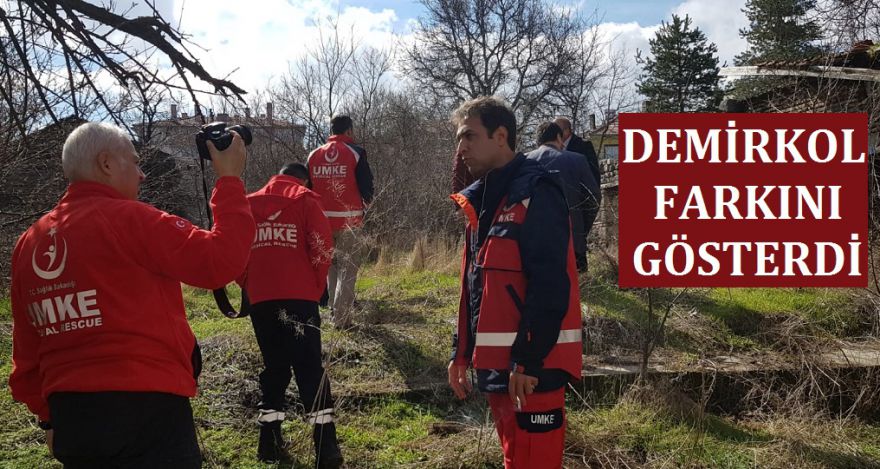 DEMİRKOL FARKINI GÖSTERDİ