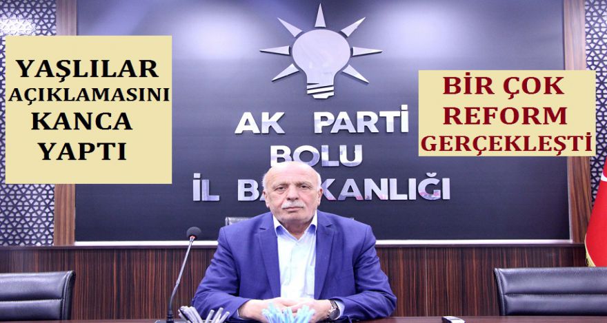YAŞLILAR AÇIKLAMASINI KANCA YAPTI