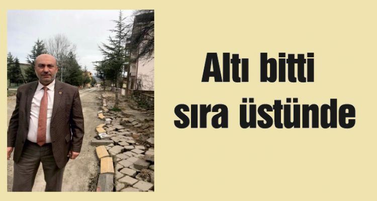 Altı bitti sıra üstünde