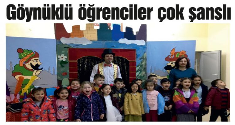 Göynüklü öğrenciler çok şanslı