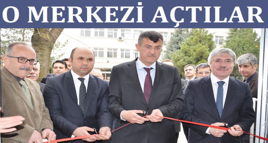 O MERKEZ AÇILDI