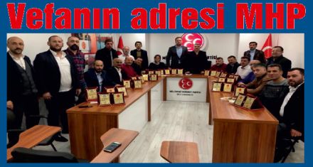 Vefanın adresi MHP