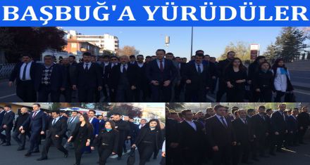 TÜRK YÜREKLİLER BAŞBUĞ'A KOŞTULAR