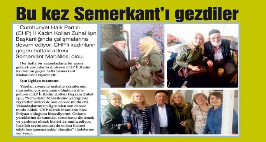 Bu kez Semerkant'ı gezdiler