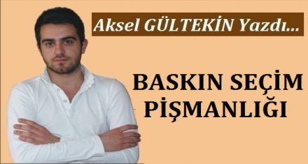 BASKIN SEÇİM PİŞMANLIĞI