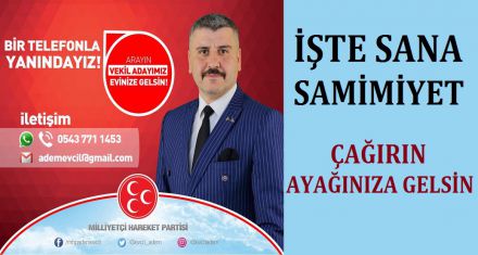 ÇAĞIRIN AYAĞINIZA GELSİN