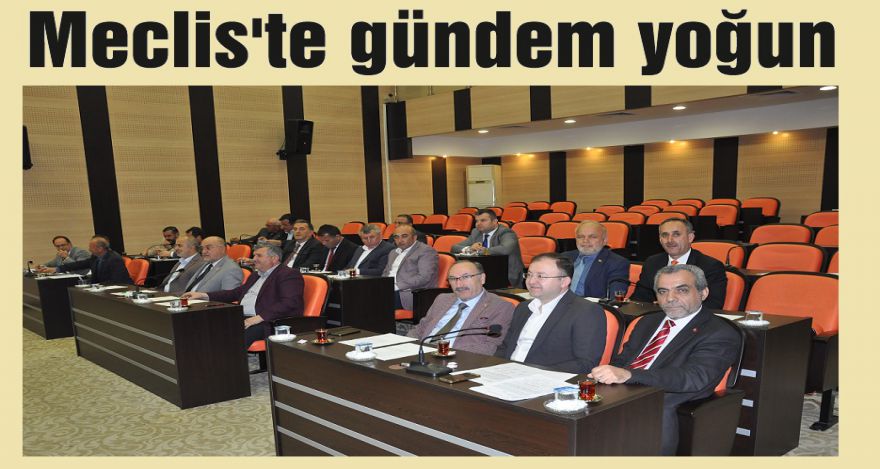 Meclis'te gündem yoğun