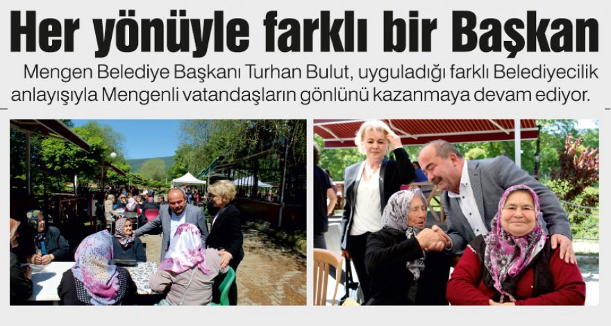 Her yönüyle farklı bir Başkan