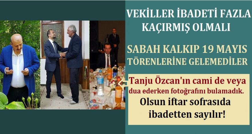 19 MAYIS TÖRENLERİNE HİÇ BİRİ KATILMADI