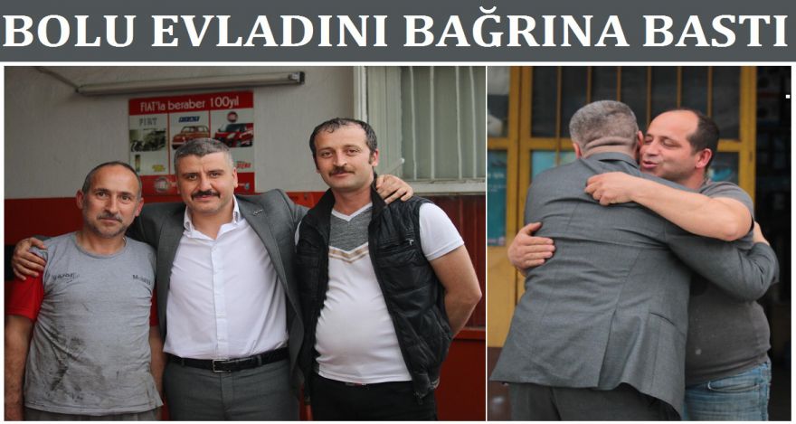BOLU EVLADINI BAĞRINA BASTI