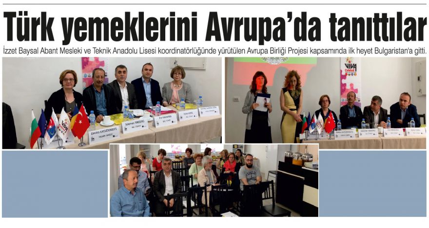 Türk yemeklerini Avrupa'da tanıttılar