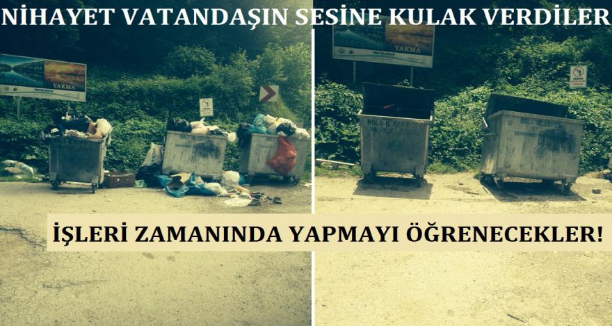 DOĞANIN ÇIĞLIĞINI NİHAYET DUYDULAR