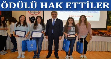 ÖDÜLÜ HAK ETTİLER 