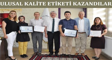ULUSAL KALİTE ETİKETİ KAZANDILAR 