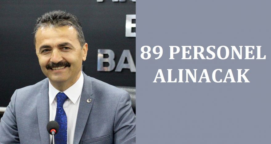 89 personel alınacak