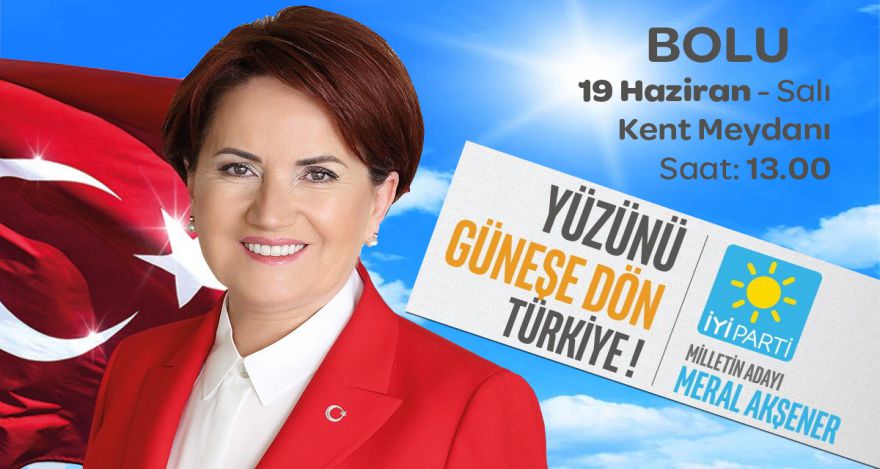 Akşener Bolu'ya geliyor