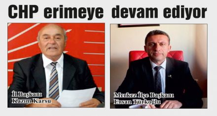 CHP erimeye devam ediyor