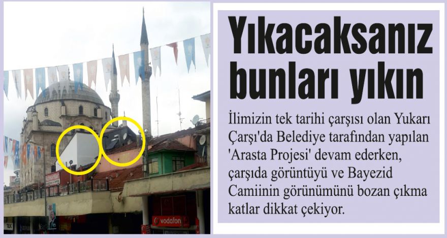 Yıkacaksanız bunları yıkın