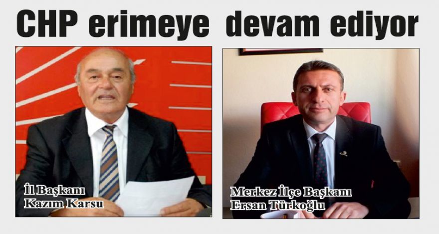 CHP erimeye devam ediyor
