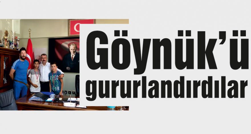 Göynük'ü gururlandırdılar