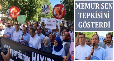 MEMUR SEN TEPKİSİNİ GÖSTERDİ 
