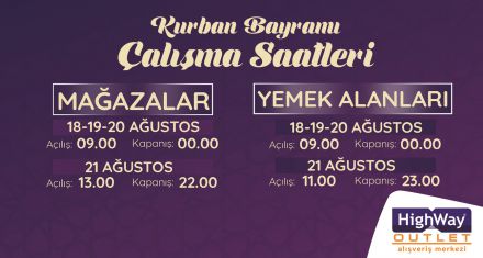HIGHWAY'DE BAYRAM GİBİ BAYRAM!