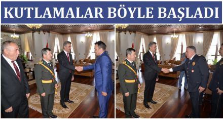 KUTLAMALAR BÖYLE BAŞLADI