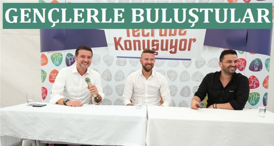 Bolu'da gençlerle buluştular