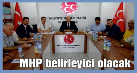 MHP belirleyici olacak