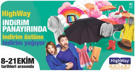 HIGHWAY'DE İNDİRİM YAĞMURU BAŞLIYOR!