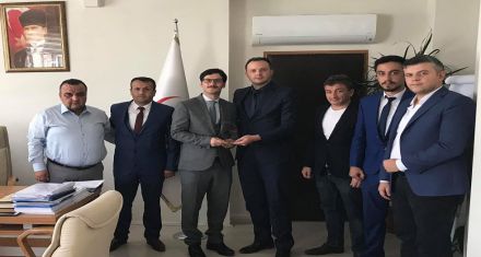 ÜLKÜCÜLERDEN SAĞLIK MÜDÜRÜ DEMİRKOL'A ZİYARET