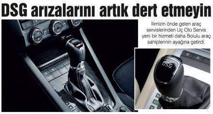 DSG arızalarını artık dert etmeyin