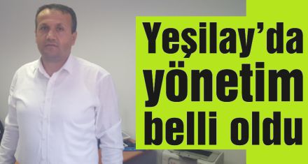 Yeşilay'da yönetim belli oldu