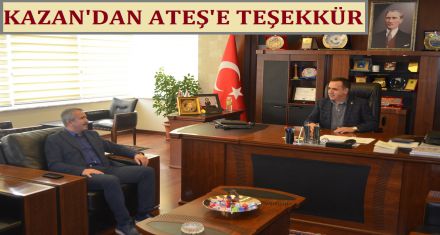 KAZAN'DAN ATEŞ'E TEŞEKKÜR 