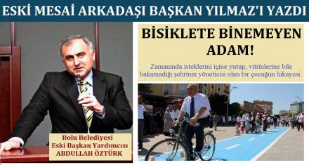 BİSİKLETE BİNEMEYEN ADAM!