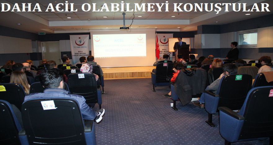 HER ŞEY DAHA ACİL OLACAK