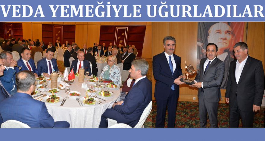 BARUŞ'A VEDA YEMEĞİ